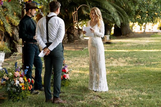 Couple vows