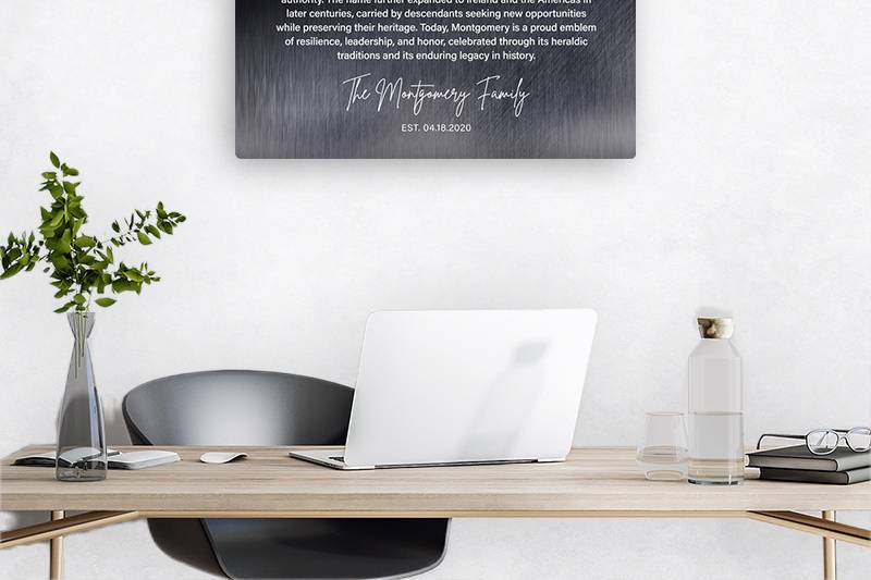 Family Name Plaque