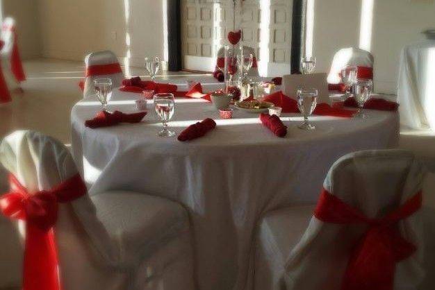 Red chair bands