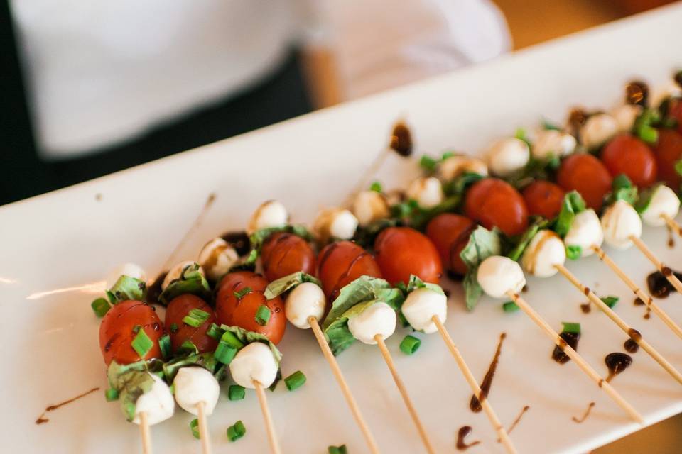 Caprese skewers