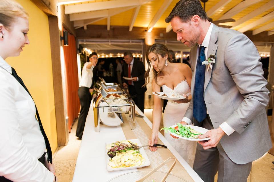 Wedding buffet