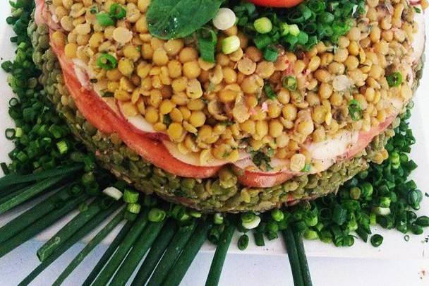 Lentil salad