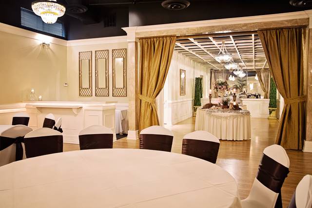 Tables and buffet
