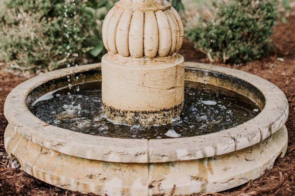 Garden fountain