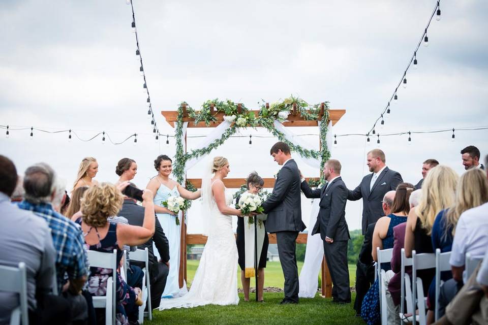 Outdoor ceremony