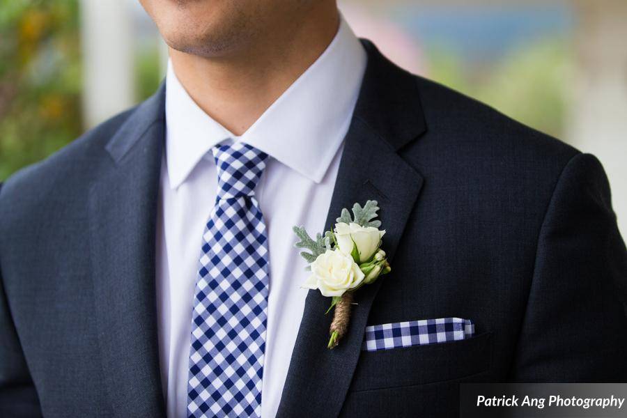 Charming boutonniere