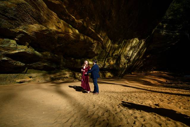 Hocking Hills elopement - Amy Rebecca Photography