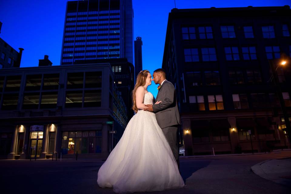 Downtown Columbus Wedding