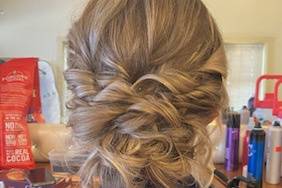 Intricate up-do