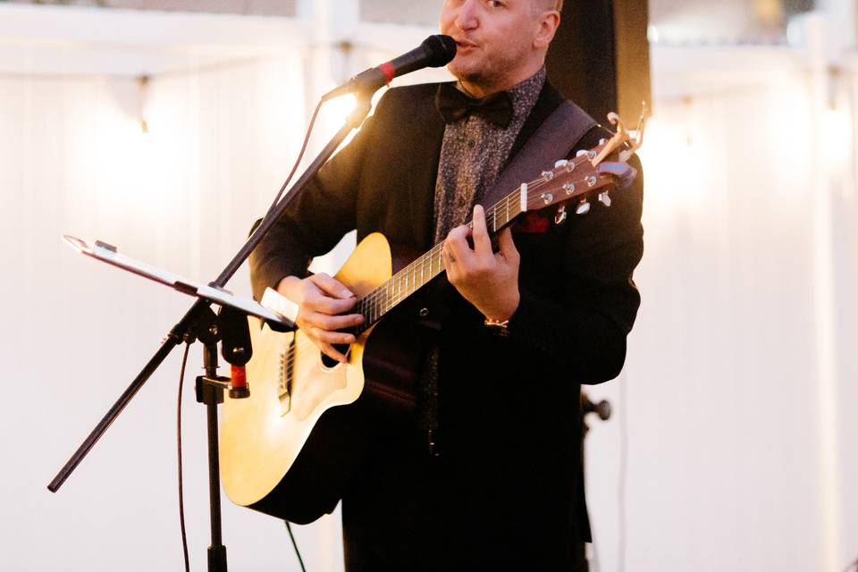 Singing for a first dance