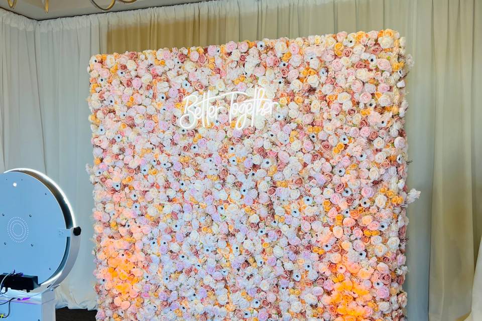 Flower wall