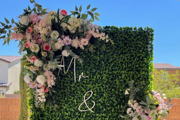 LV Garden: Fashion Inspired Floral Wall Art
