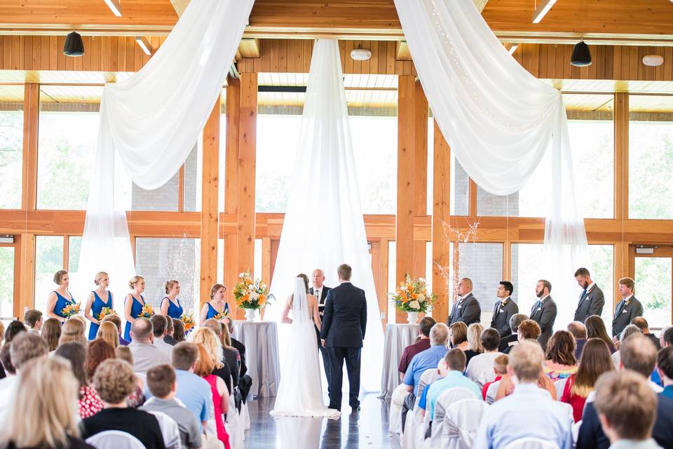 Ceremony inside