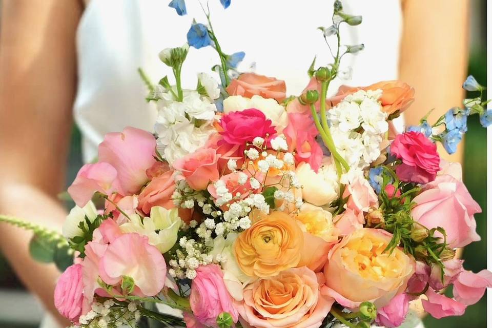 Blue Sophistication bouquet