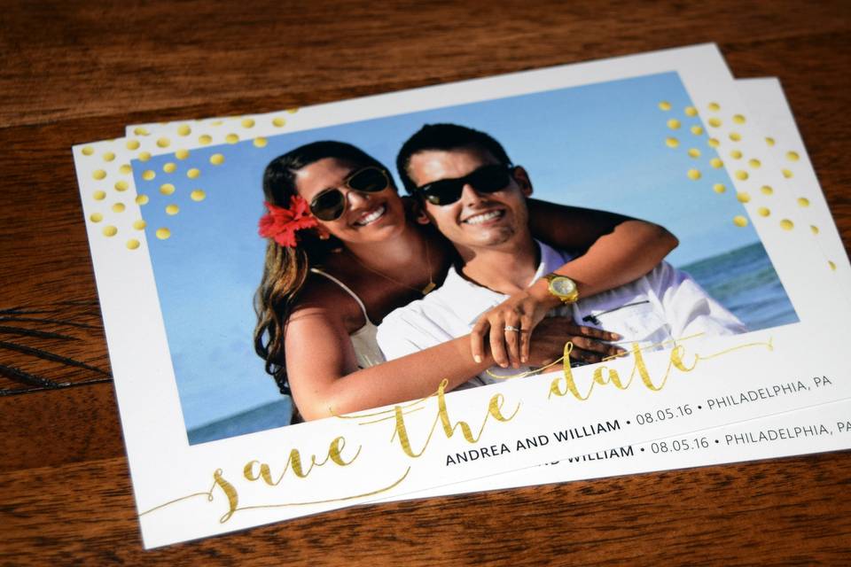 postcard save the date