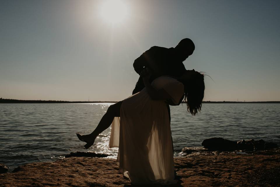 Sunset engagement