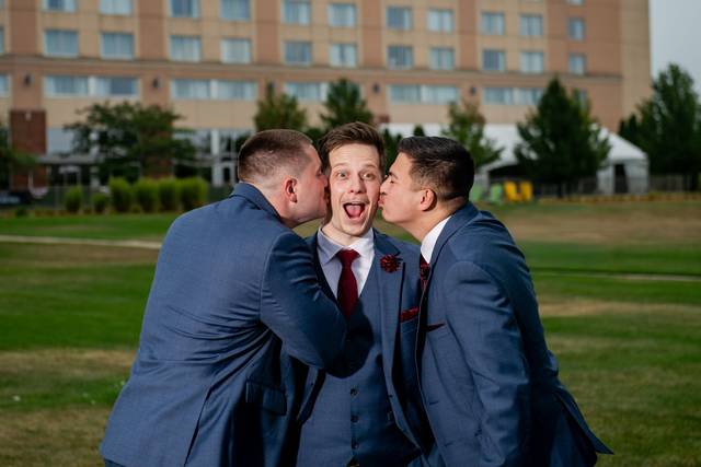 Groomsmen and Groom