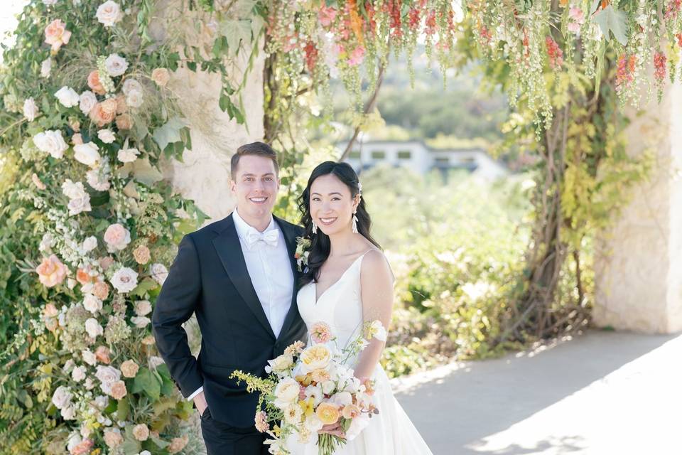 Bride and groom