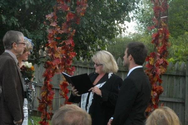 Sherrie Binkley Officiant Services