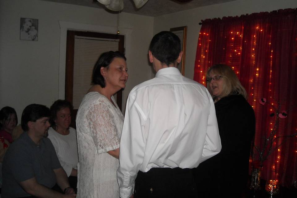 Sherrie Binkley Officiant Services