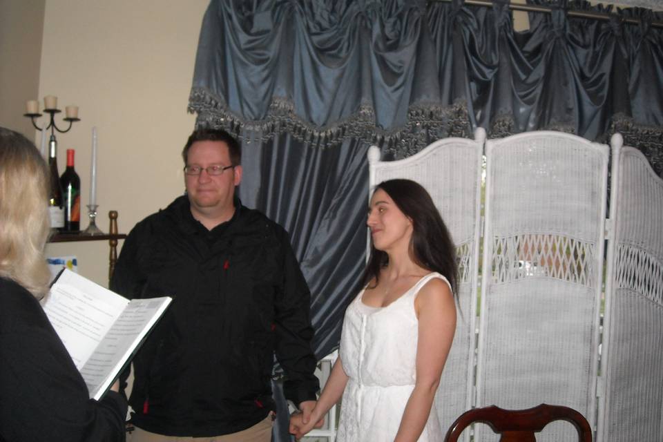 Sherrie Binkley Officiant Services