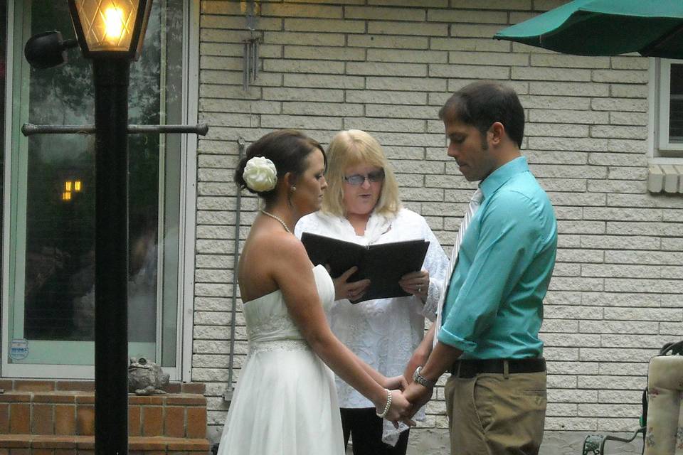 Sherrie Binkley Officiant Services