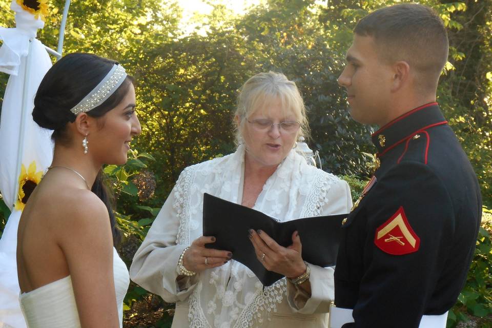 Sherrie Binkley Officiant Services