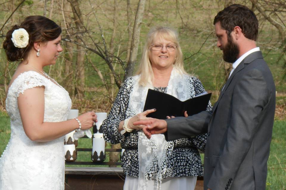 Sherrie Binkley Officiant Services