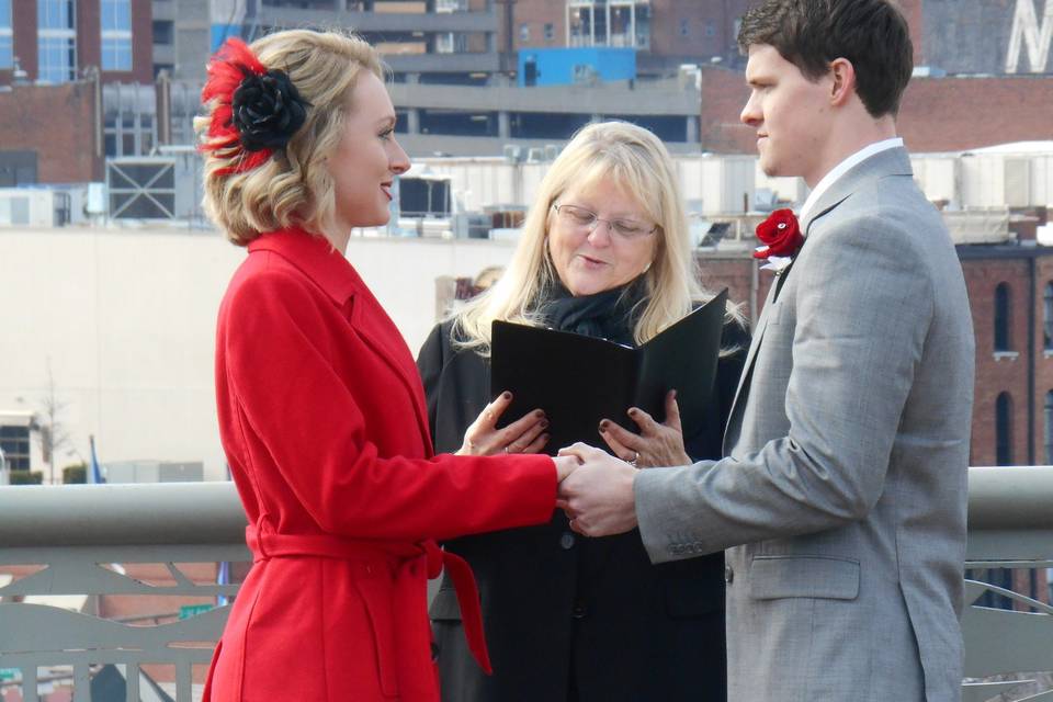 Wedding at the rooftop