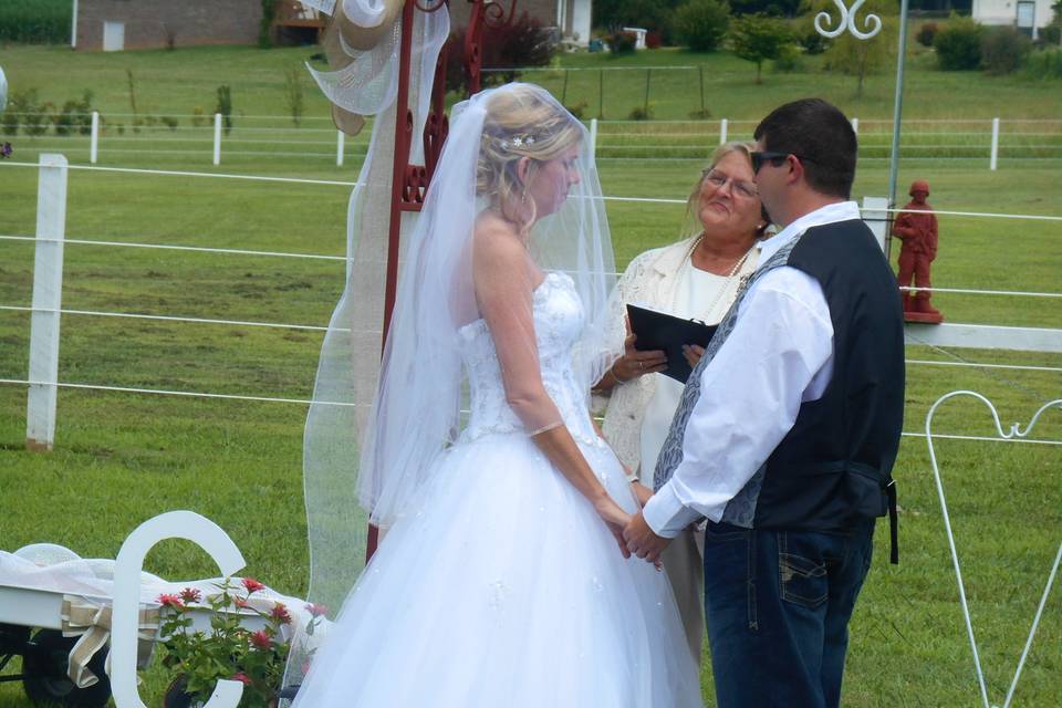 Sherrie Binkley Officiant Services