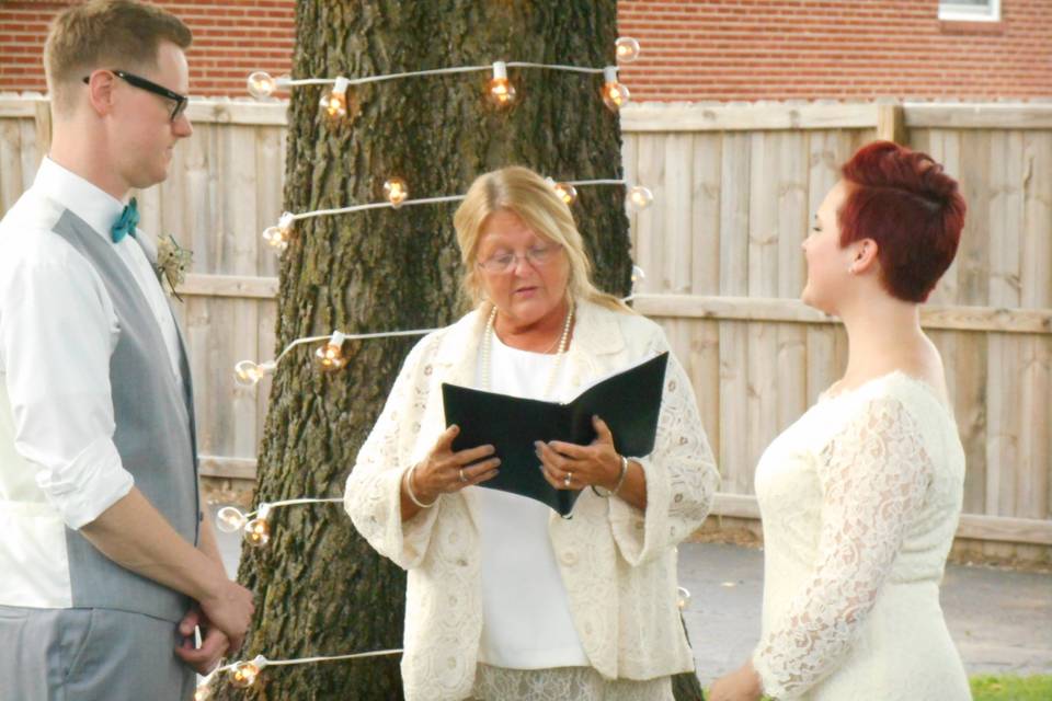 Sherrie Binkley Officiant Services