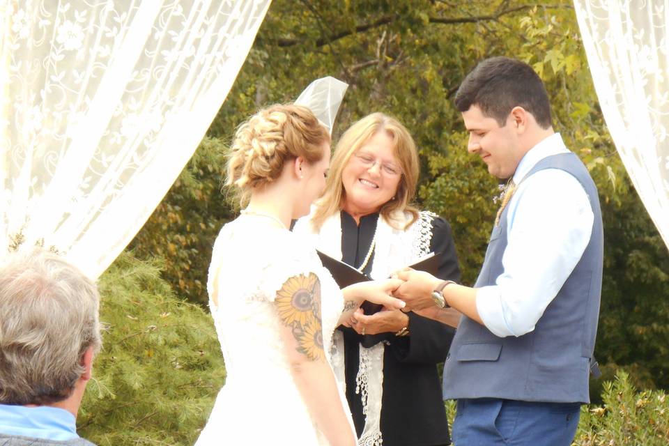 Sherrie Binkley Officiant Services