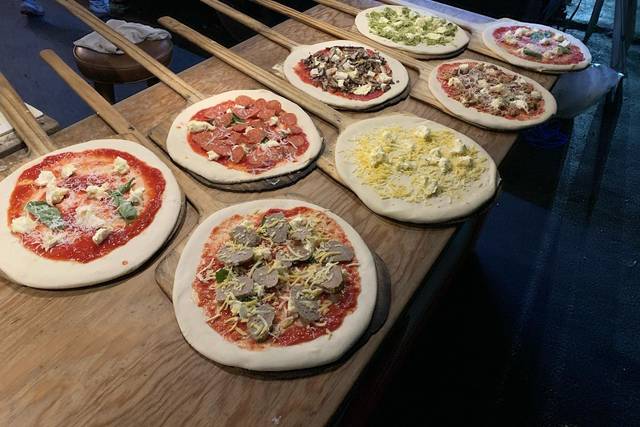 Pizza preperation