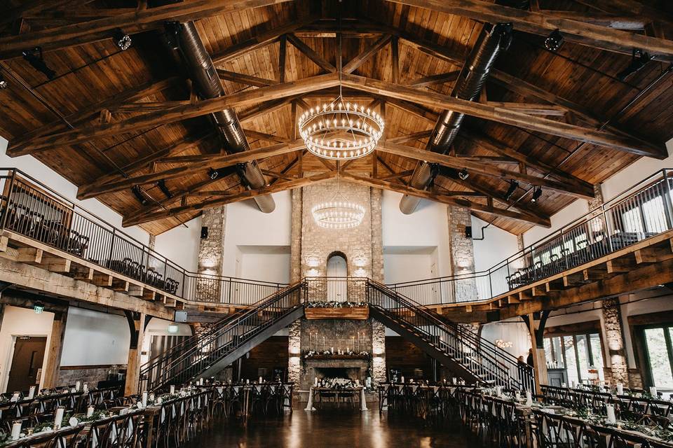 Inside the Gathering Hall - Janelle Elise Photography