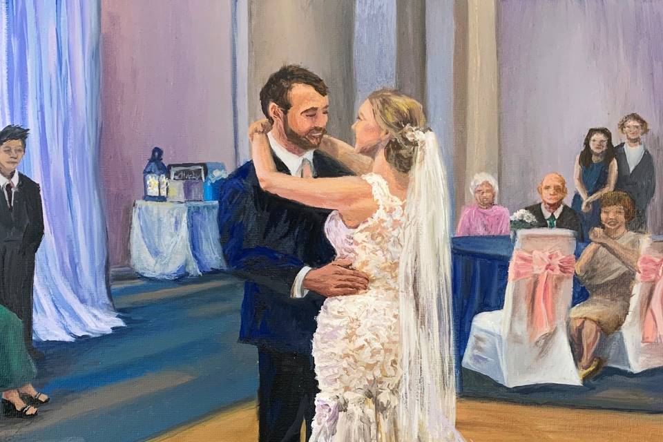 Painting of First Dance