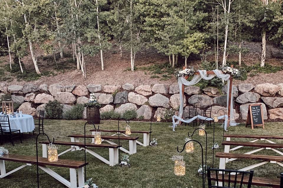 Backyard wedding - Smith