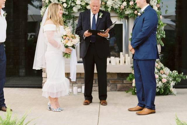 The happy couple