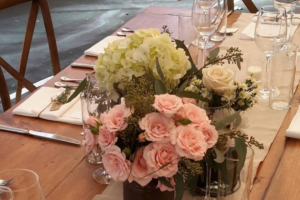 Table centerpiece bouquet
