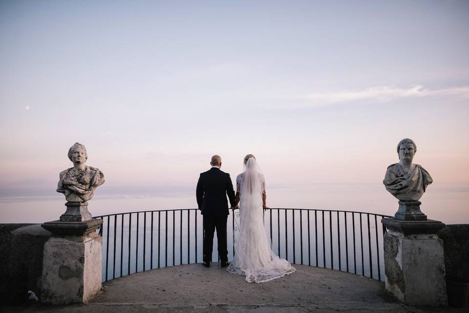 Villa Cimbrone Ravello Wedding