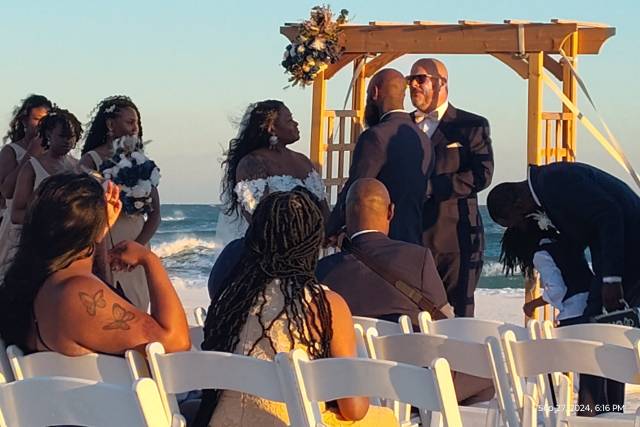 Wedding couple