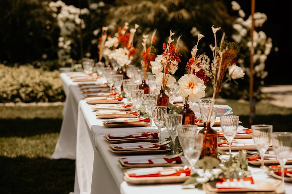 Boho Wedding Table