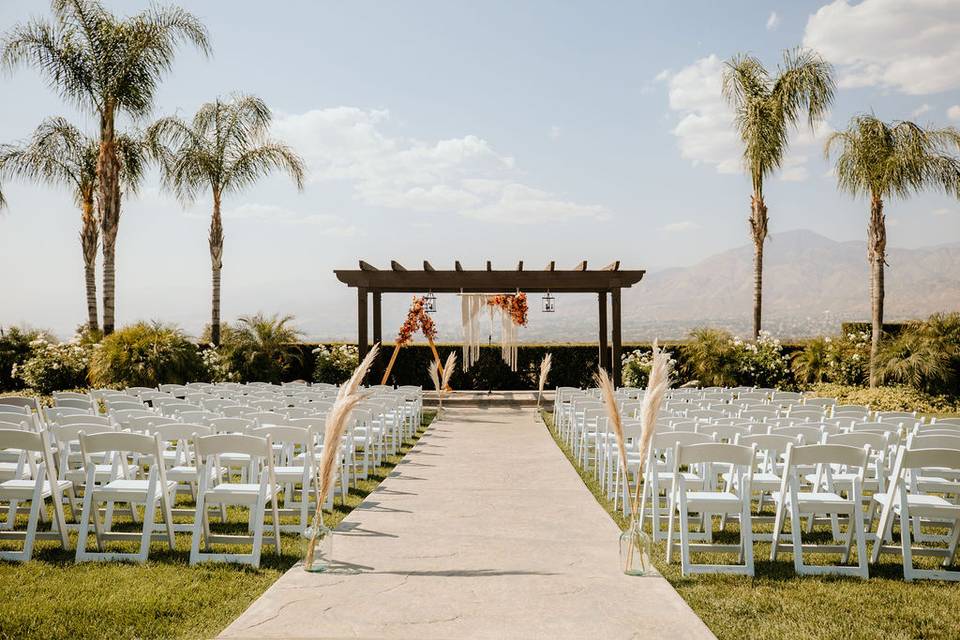 Outdoor Wedding Ceremony