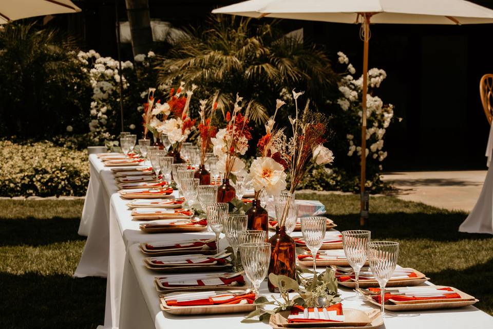 Outdoor Wedding Table