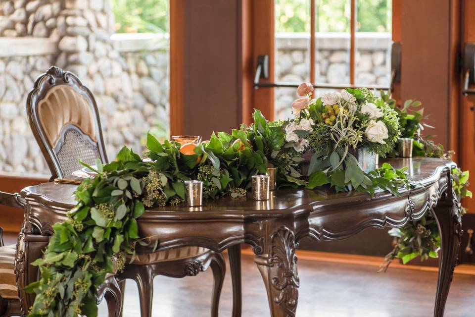 Sweetheart table