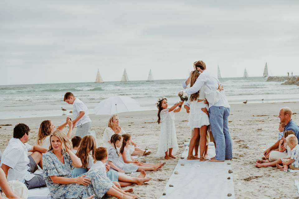 Seal Beach, CA Elopement