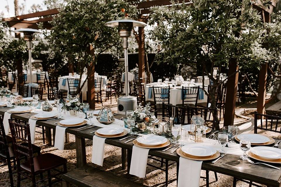 Garden Wedding Reception