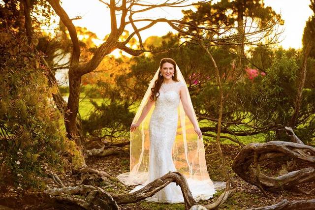 Bridal portrait at sunset- Saturn Photography
