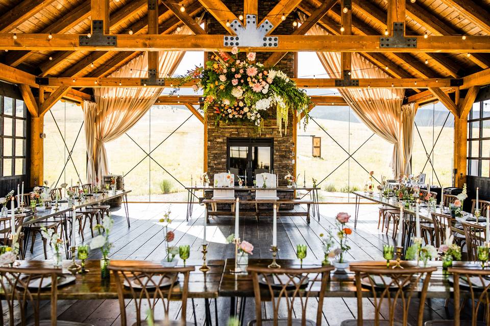 Wedding reception