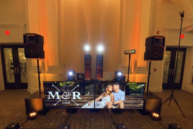 Our Panoramic DJ Booth!