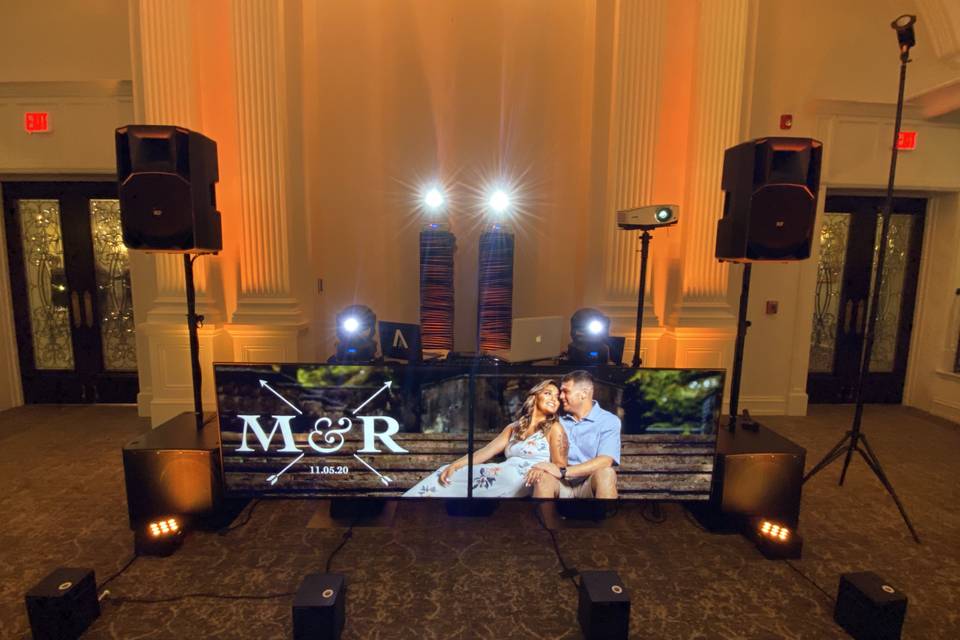 Our Panoramic DJ Booth!